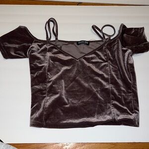 Suede Purple Fashion Nova Top